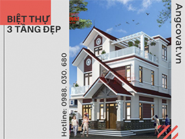 Xu hướng thiết kế biệt thự 3 tầng đẹp nhất, mới nhất hiện nay